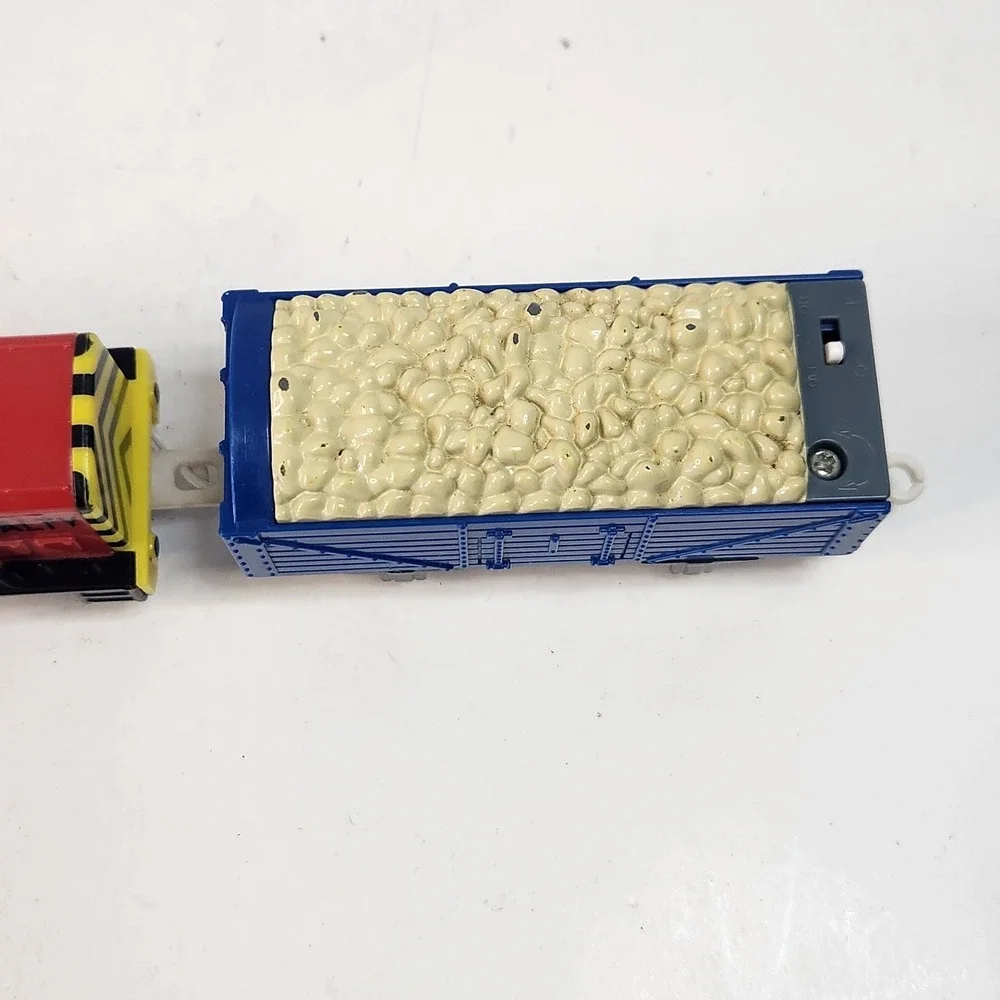 Thomas and Friends Trackmaster Motorized Salty With Freight Car Tested Working
